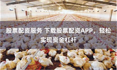 股票配资服务 下载股票配资APP，轻松实现资金杠杆